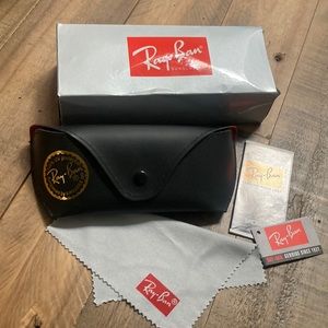 Ray-Ban sunglass case with box
